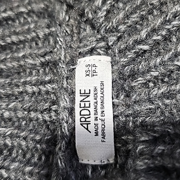 Ardene small dark gray knitted long sleeve sweater - Picture 6 of 7